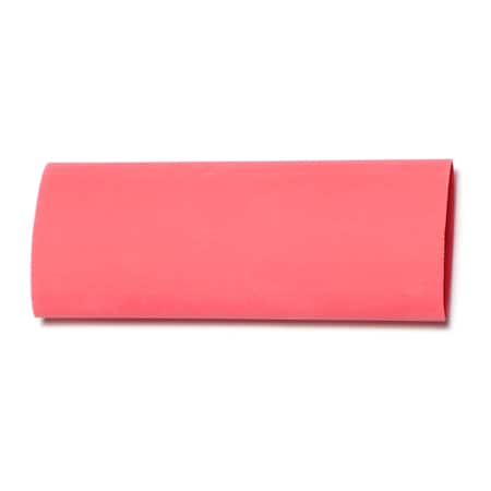 Midwest Fastener Heat Shrink Tube, Thin Wall, Red, 3 in, 5 PK 73091